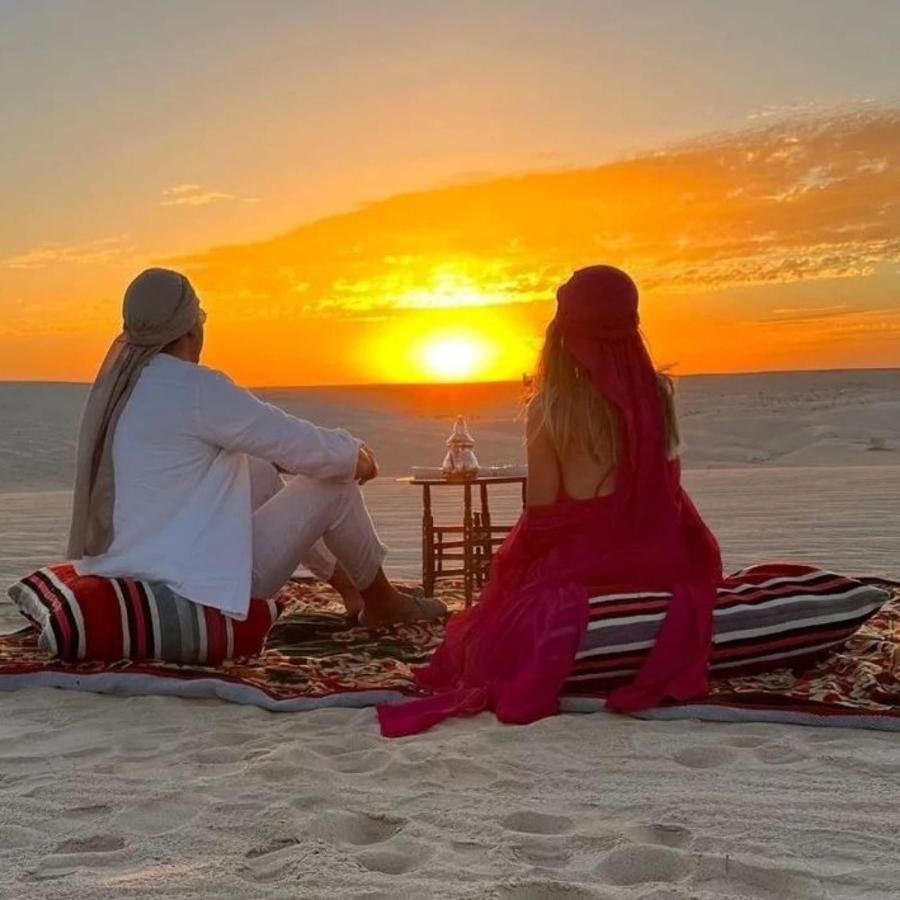 Sahara Luxury Glamping Hotel Мерцуга Екстериор снимка