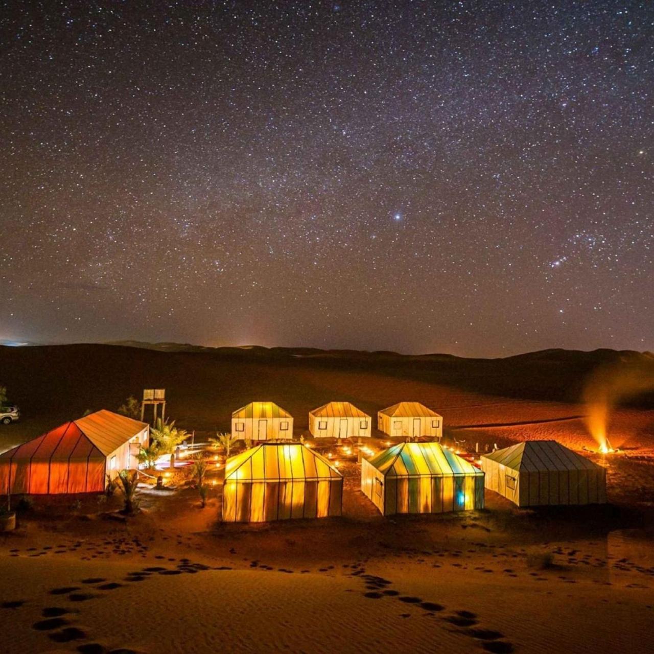 Sahara Luxury Glamping Hotel Мерцуга Екстериор снимка