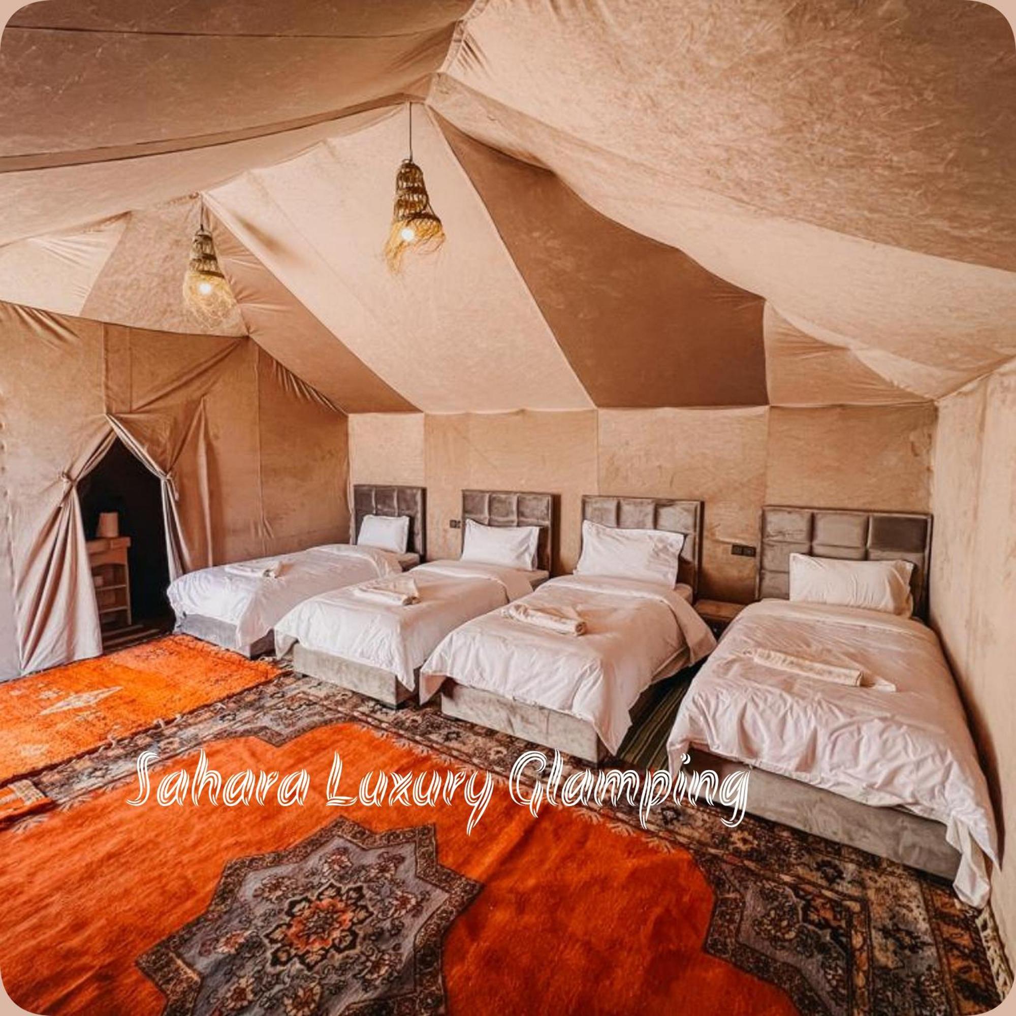 Sahara Luxury Glamping Hotel Мерцуга Екстериор снимка