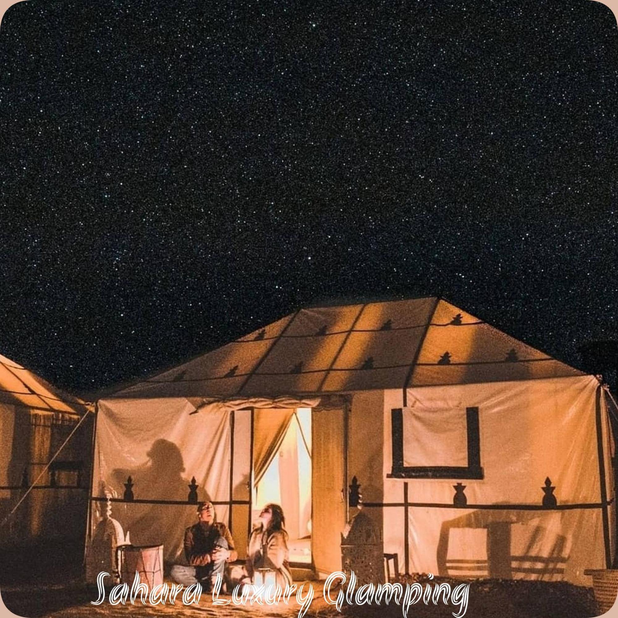 Sahara Luxury Glamping Hotel Мерцуга Екстериор снимка