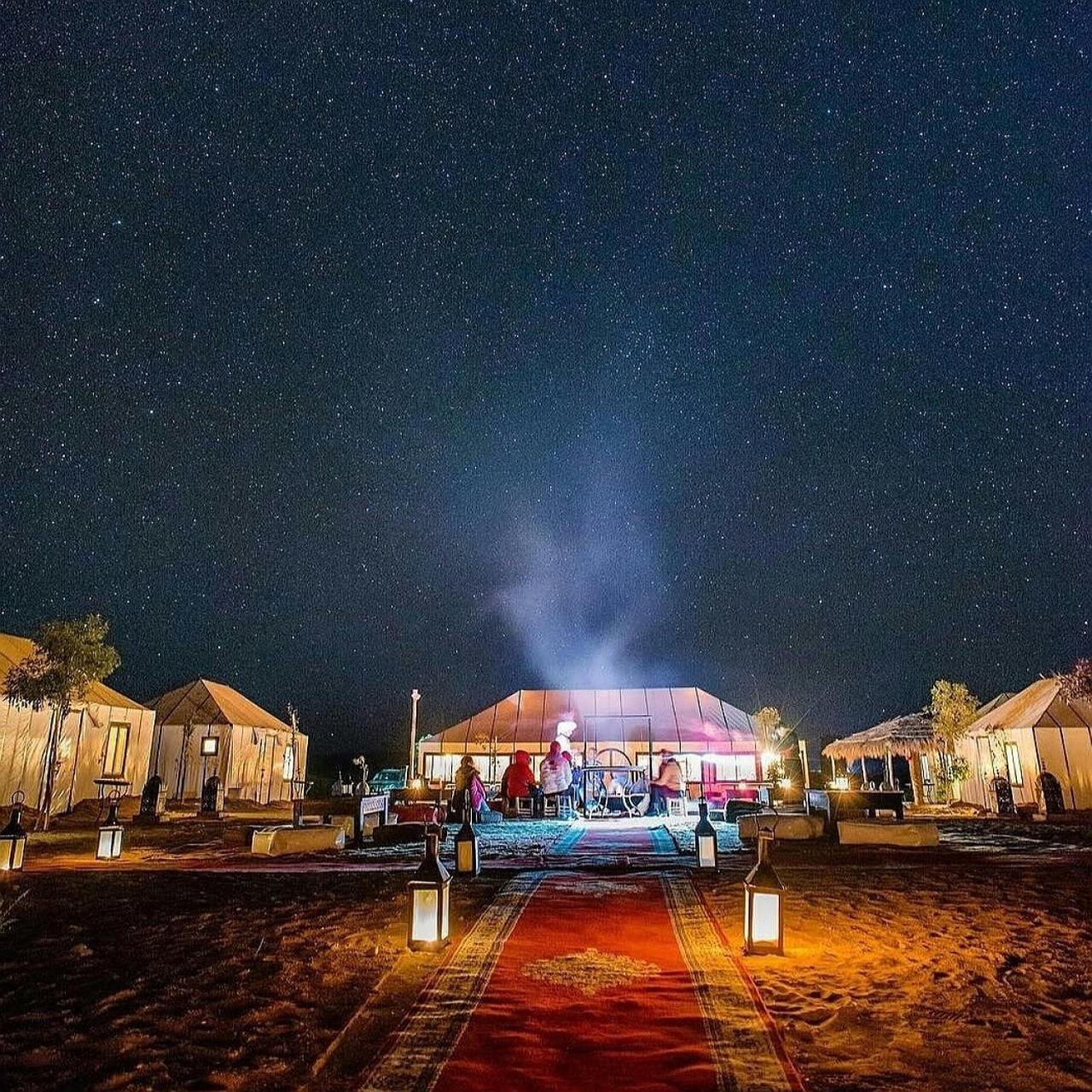 Sahara Luxury Glamping Hotel Мерцуга Екстериор снимка
